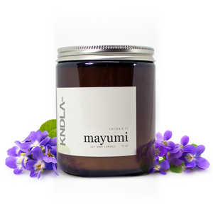 mayumi (violet) - Premium Amber Glass
